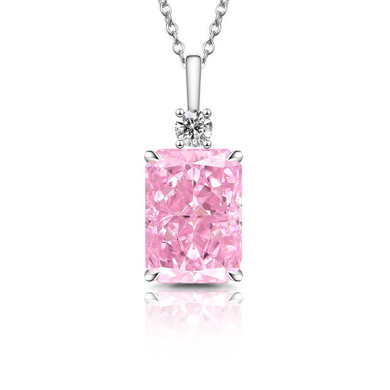 Perfume Bottle Pendant Necklace Elegant Gift Jewelry for Women
