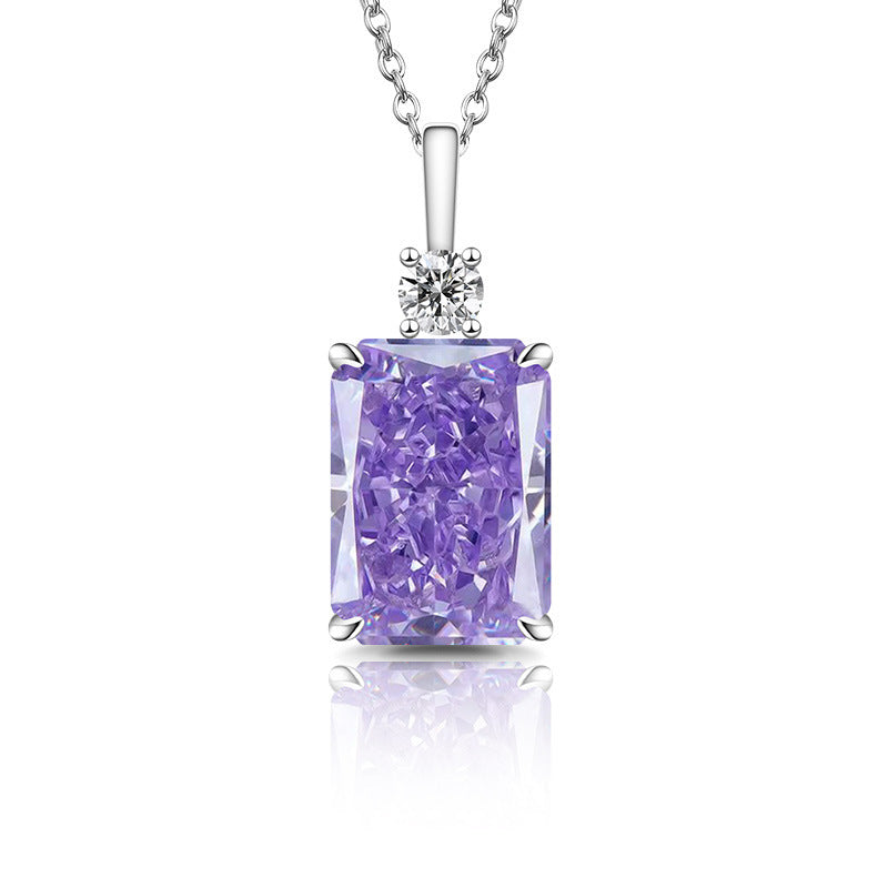 Perfume Bottle Pendant Necklace Elegant Gift Jewelry for Women