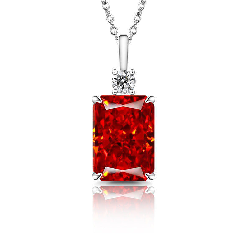 Perfume Bottle Pendant Necklace Elegant Gift Jewelry for Women