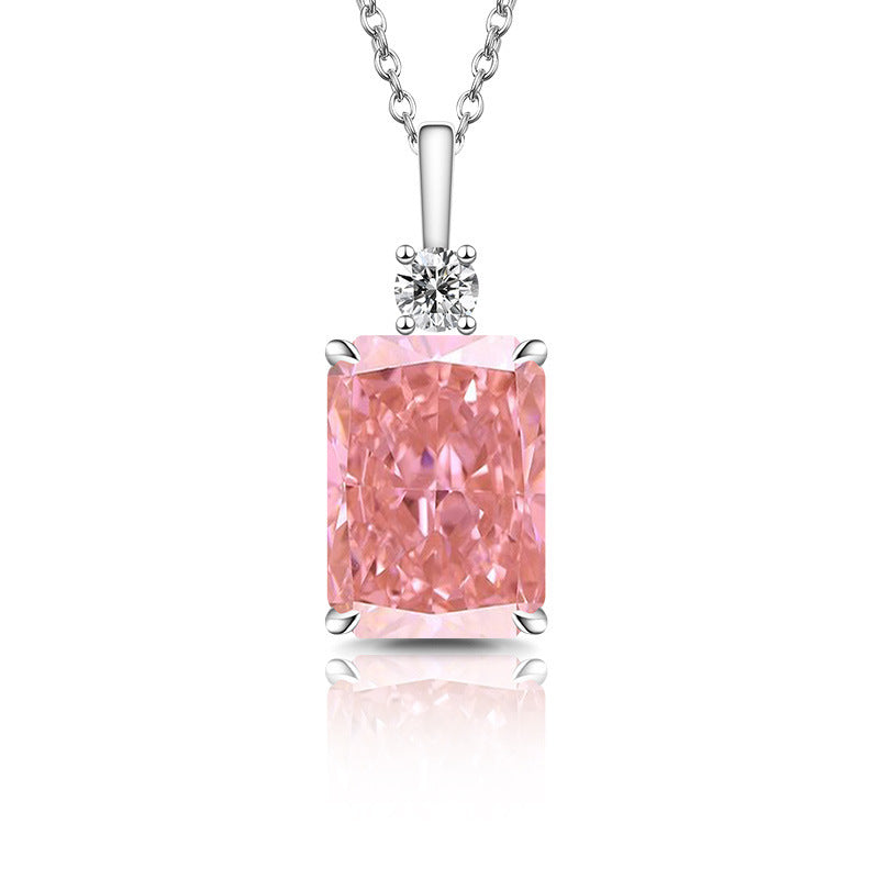 Perfume Bottle Pendant Necklace Elegant Gift Jewelry for Women