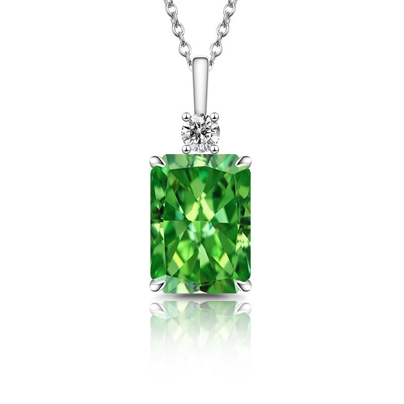 Perfume Bottle Pendant Necklace Elegant Gift Jewelry for Women
