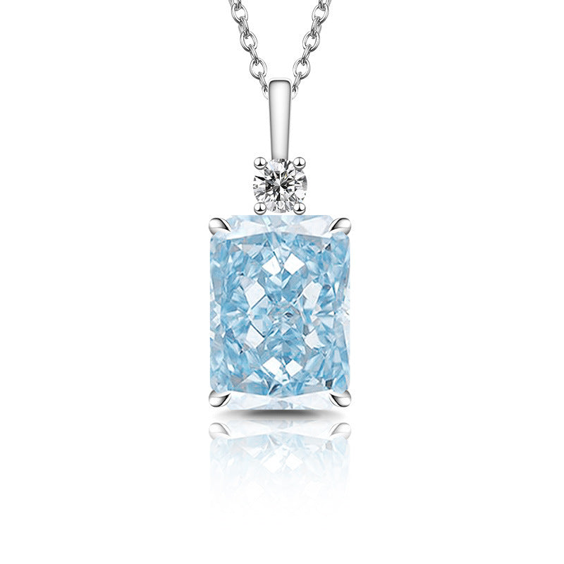 Perfume Bottle Pendant Necklace Elegant Gift Jewelry for Women