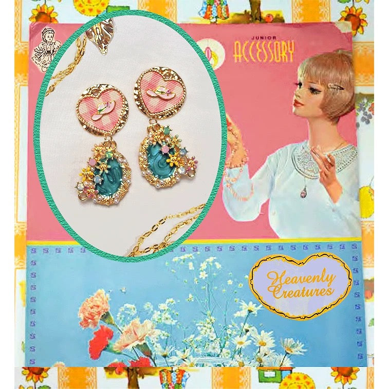 Tuileries Palace Sweetheart Baroque Earrings