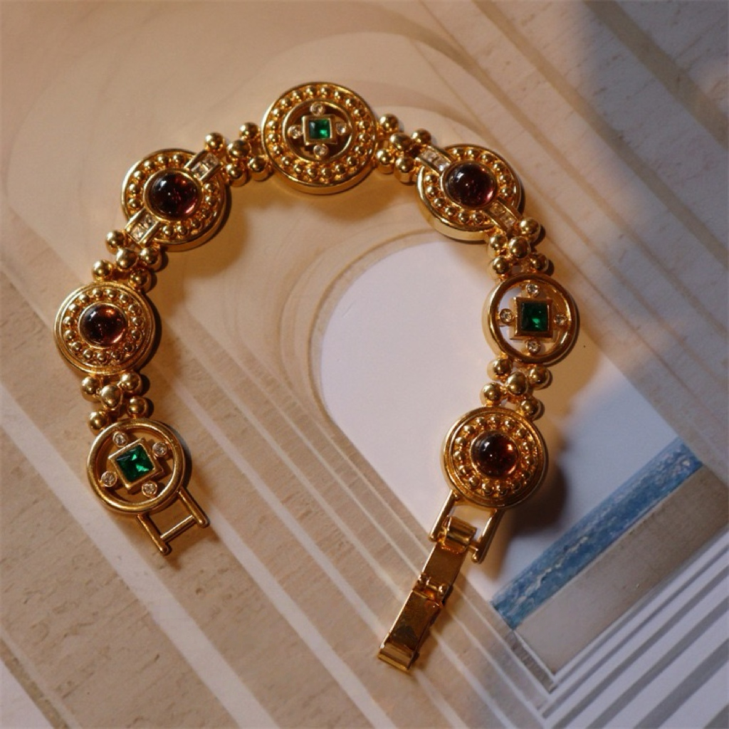 Vintage Roman Coin Statement Jewelry Set