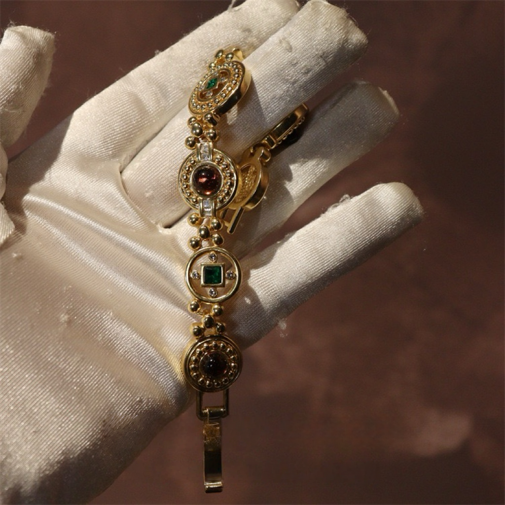 Vintage Roman Coin Statement Jewelry Set