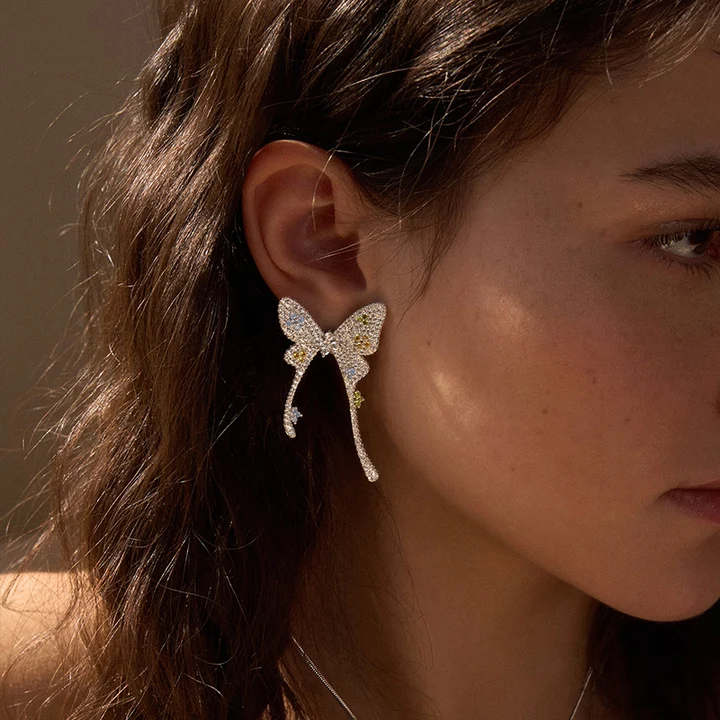 Butterfly Blossom Garden Muse Earring & Necklace Set