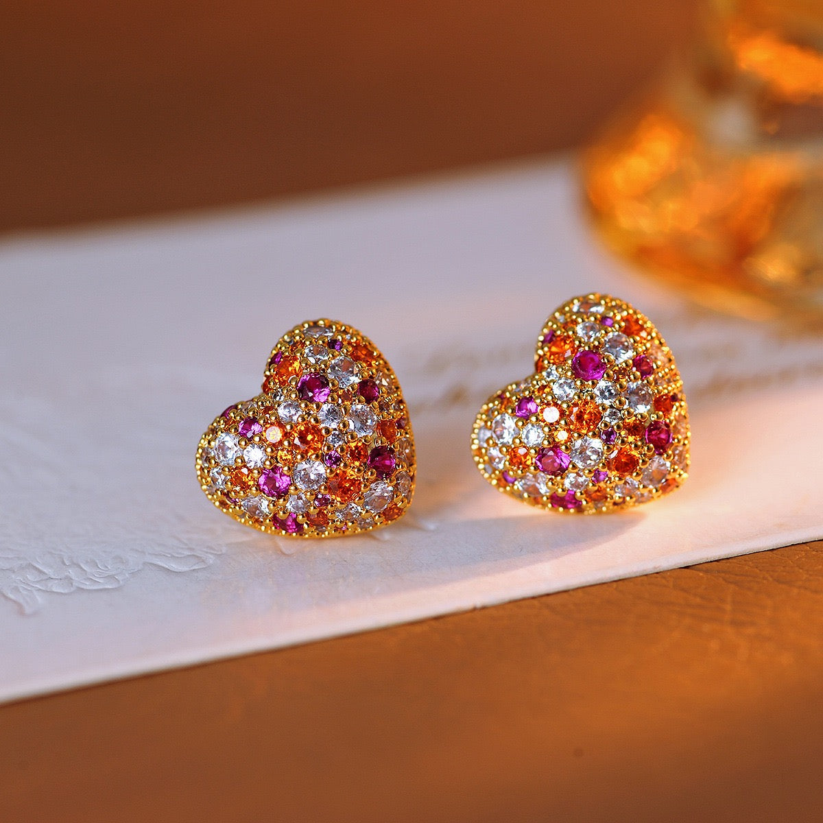 French Heart Jewelry Set