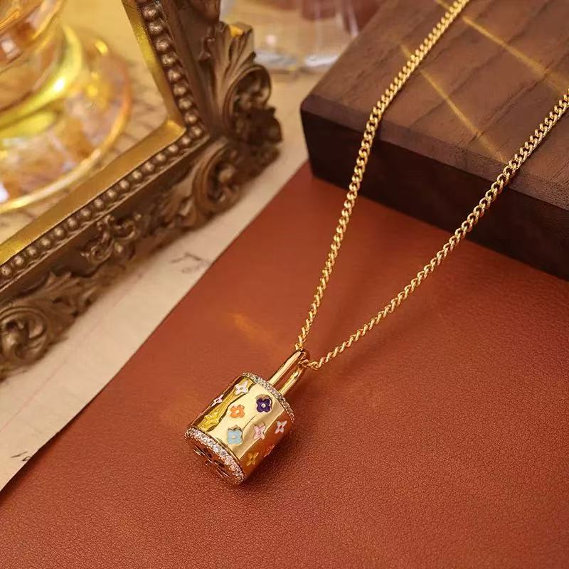 Bucket Bag Jewelry Set 18K Gold-Plated