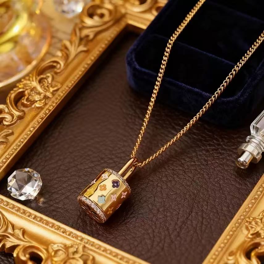 Bucket Bag Jewelry Set 18K Gold-Plated