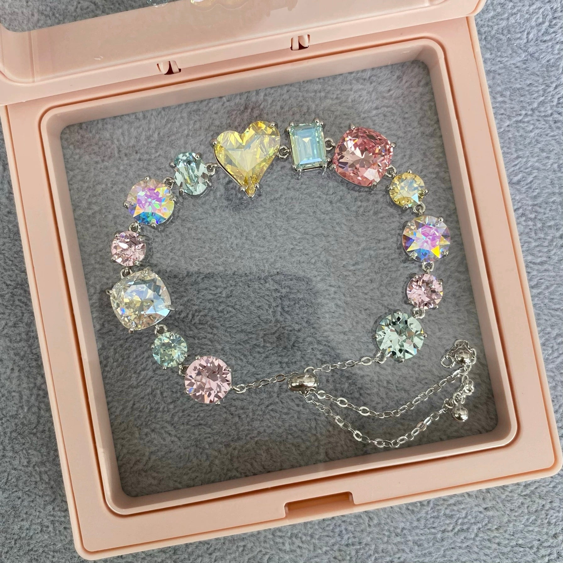 Handmade Austrian Crystals Sparkly Bracelet