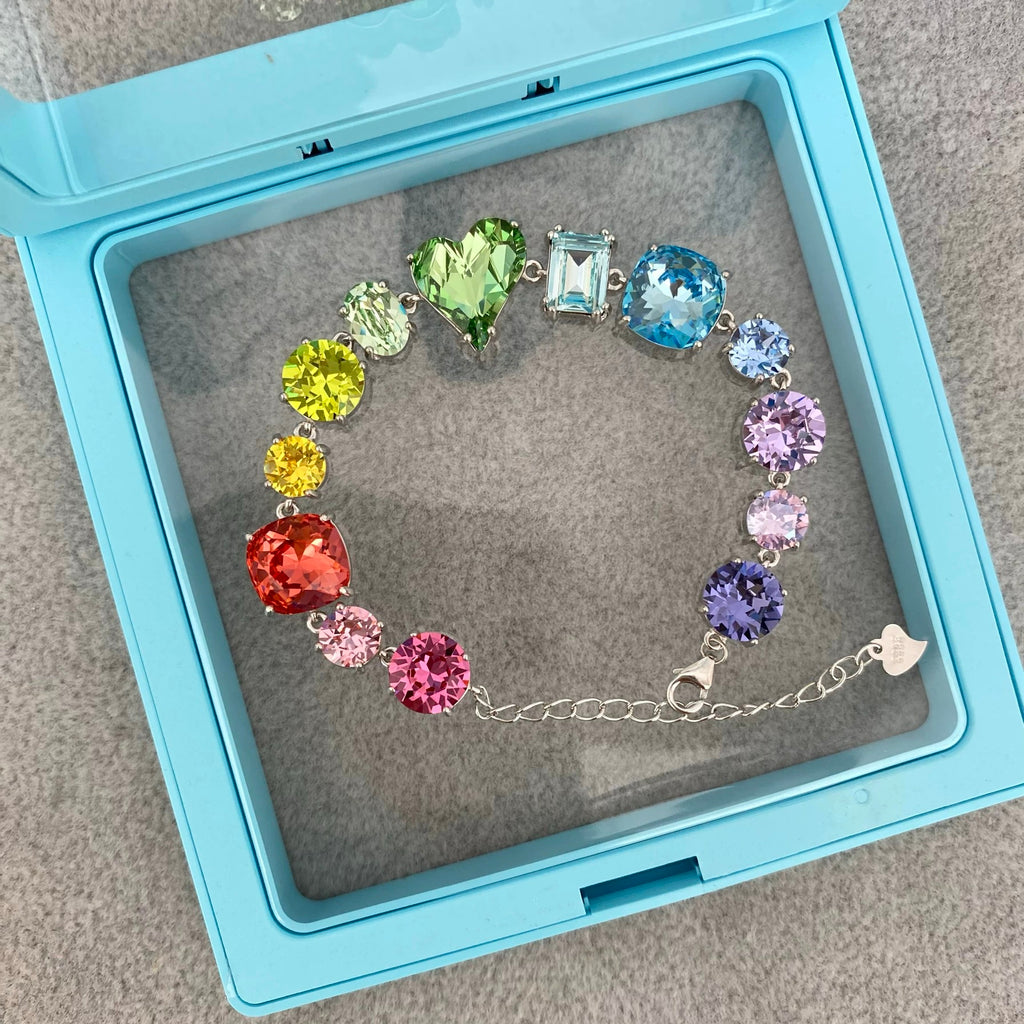 Handmade Austrian Crystals Sparkly Bracelet