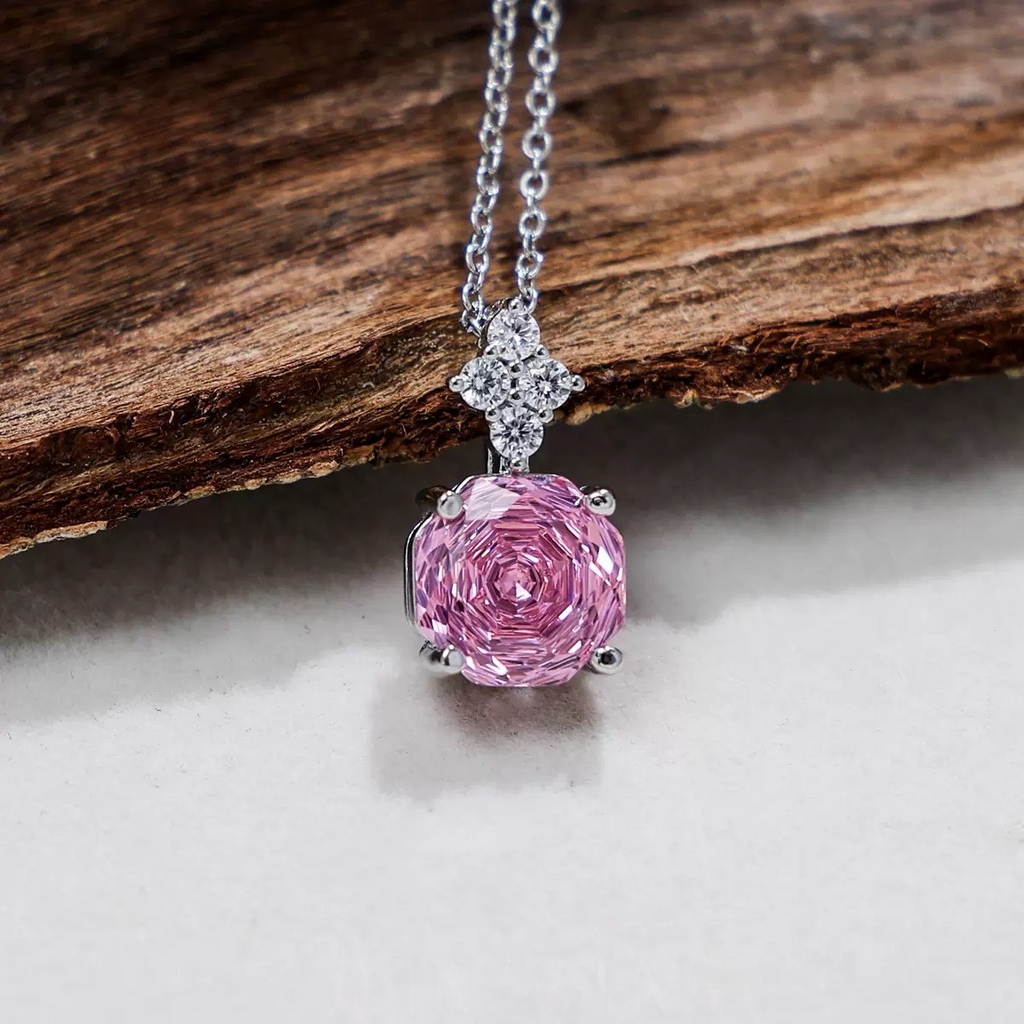 Whispers of Love Rose Necklace & Earrings