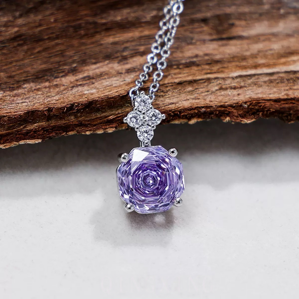 Whispers of Love Rose Necklace & Earrings