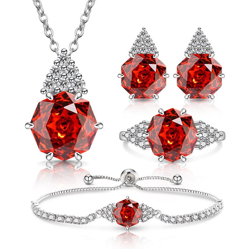 Whispering Rose Romance Jewelry Set