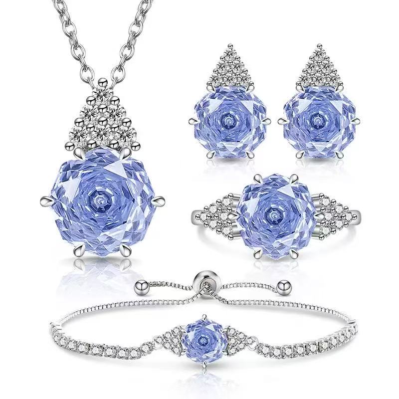 Whispering Rose Romance Jewelry Set