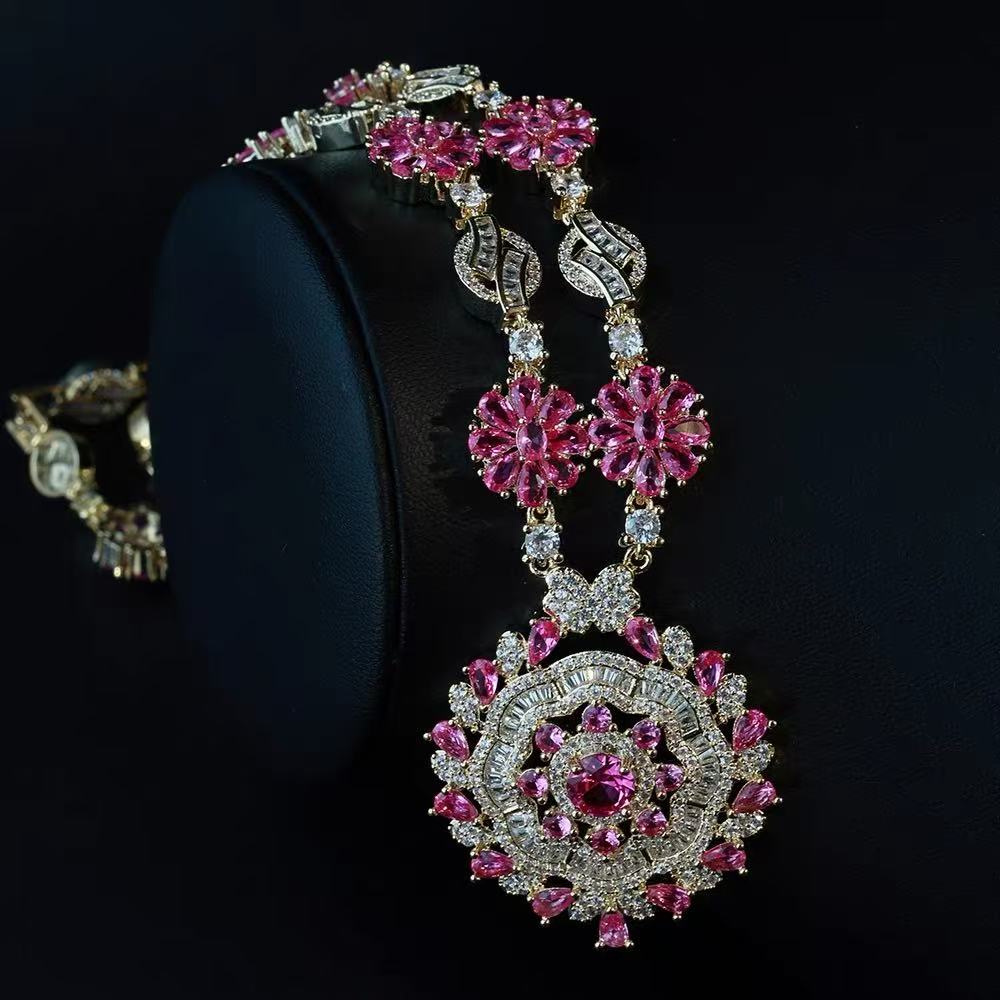 Georgian Splendor Medallion Bridal Evening Parure