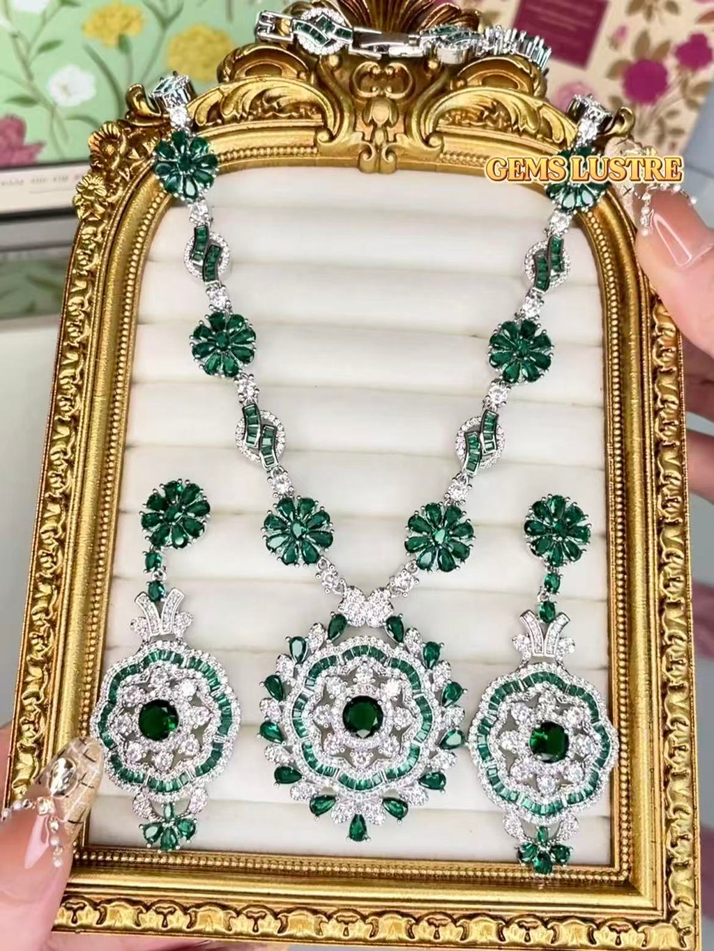 Georgian Splendor Medallion Bridal Evening Parure