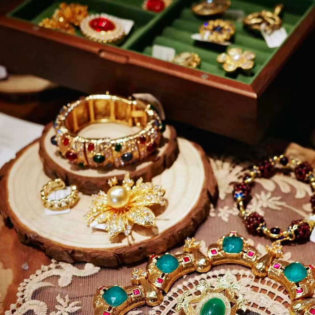 Gilded Age Tutti Frutti Statement Jewelry Parure