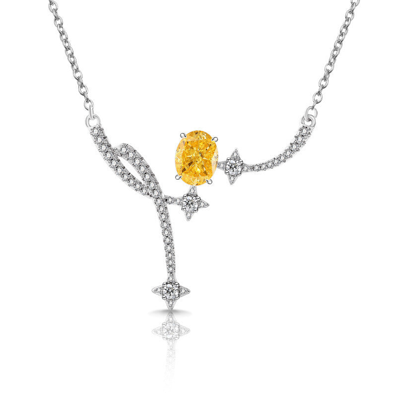 Nova Star Asymmetric Y-Necklace 18K Gold Plated