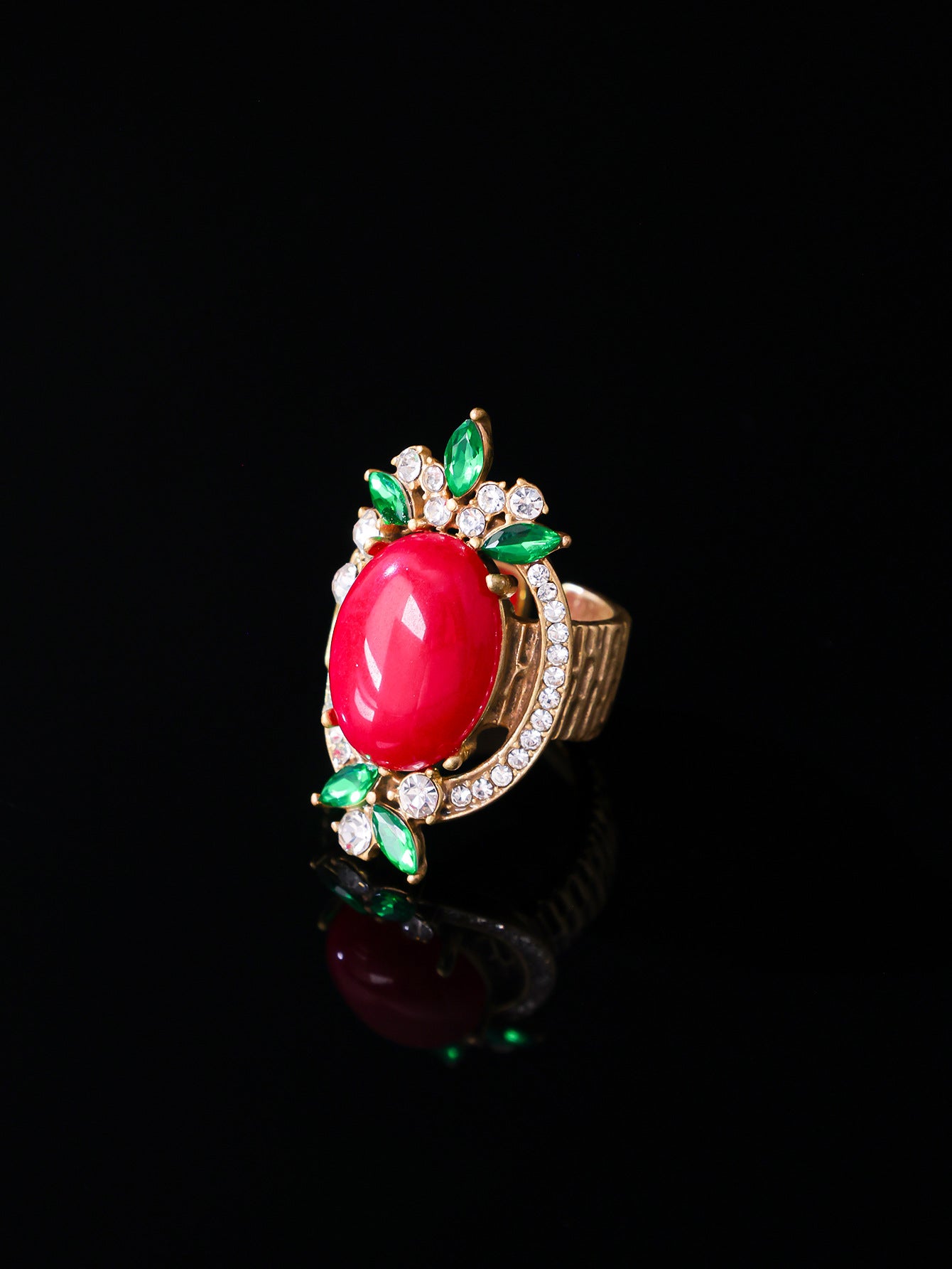 Vintage 24K Gold Plated Ring Collection