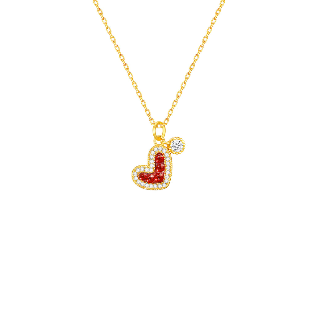 925 Sterling Silver Strawberry Jam Palmier Jewelry Set