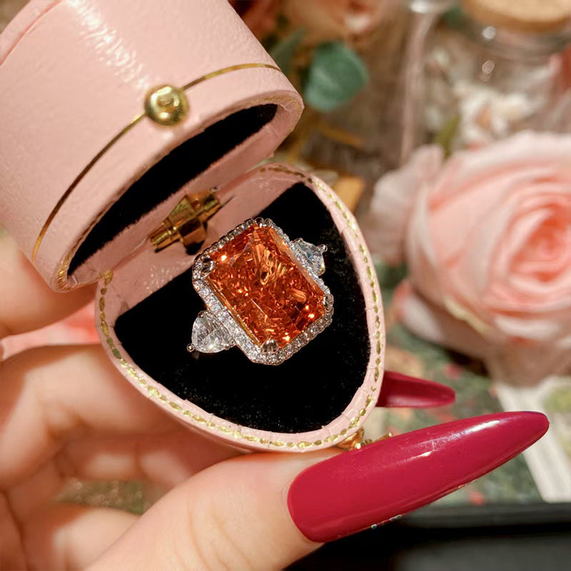 Radiant Multi-Color 5A CZ Ring Collection
