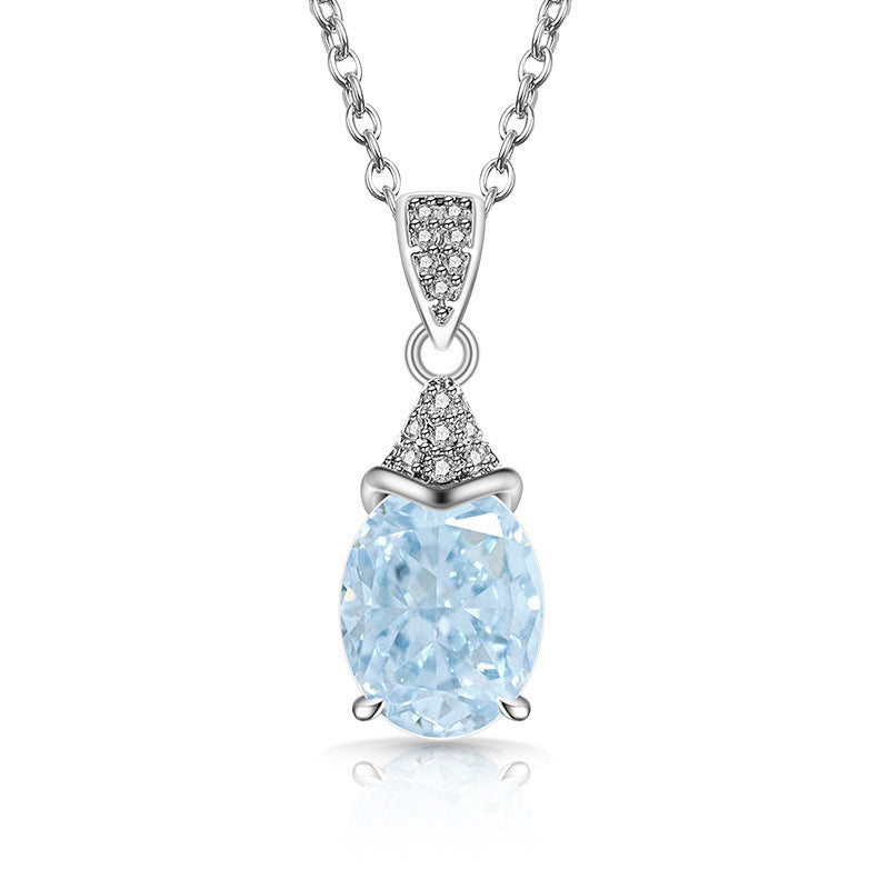 Modern Muse Radiant Oval Necklace
