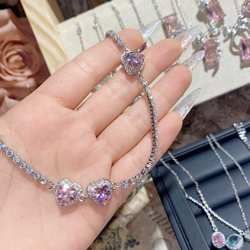 Blush Pink Radiance Necklace Collection