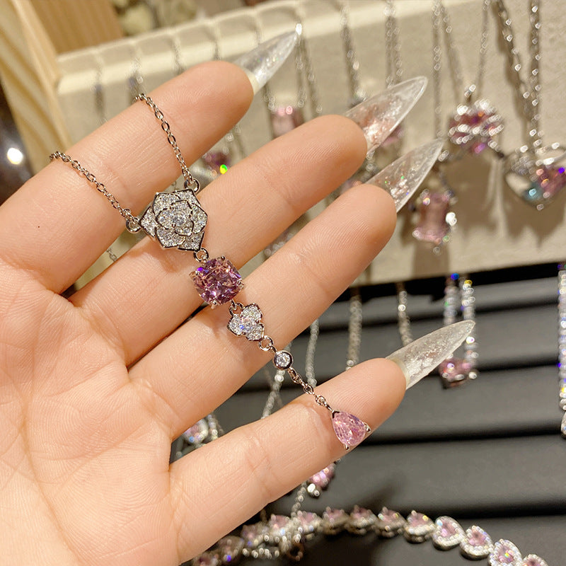 Blush Pink Radiance Necklace Collection