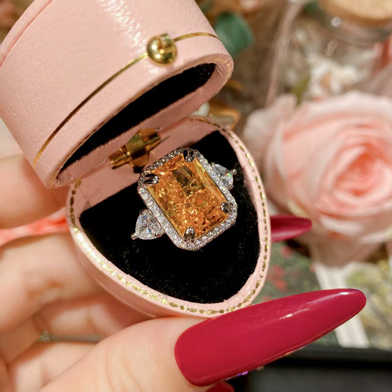 Radiant Multi-Color 5A CZ Ring Collection
