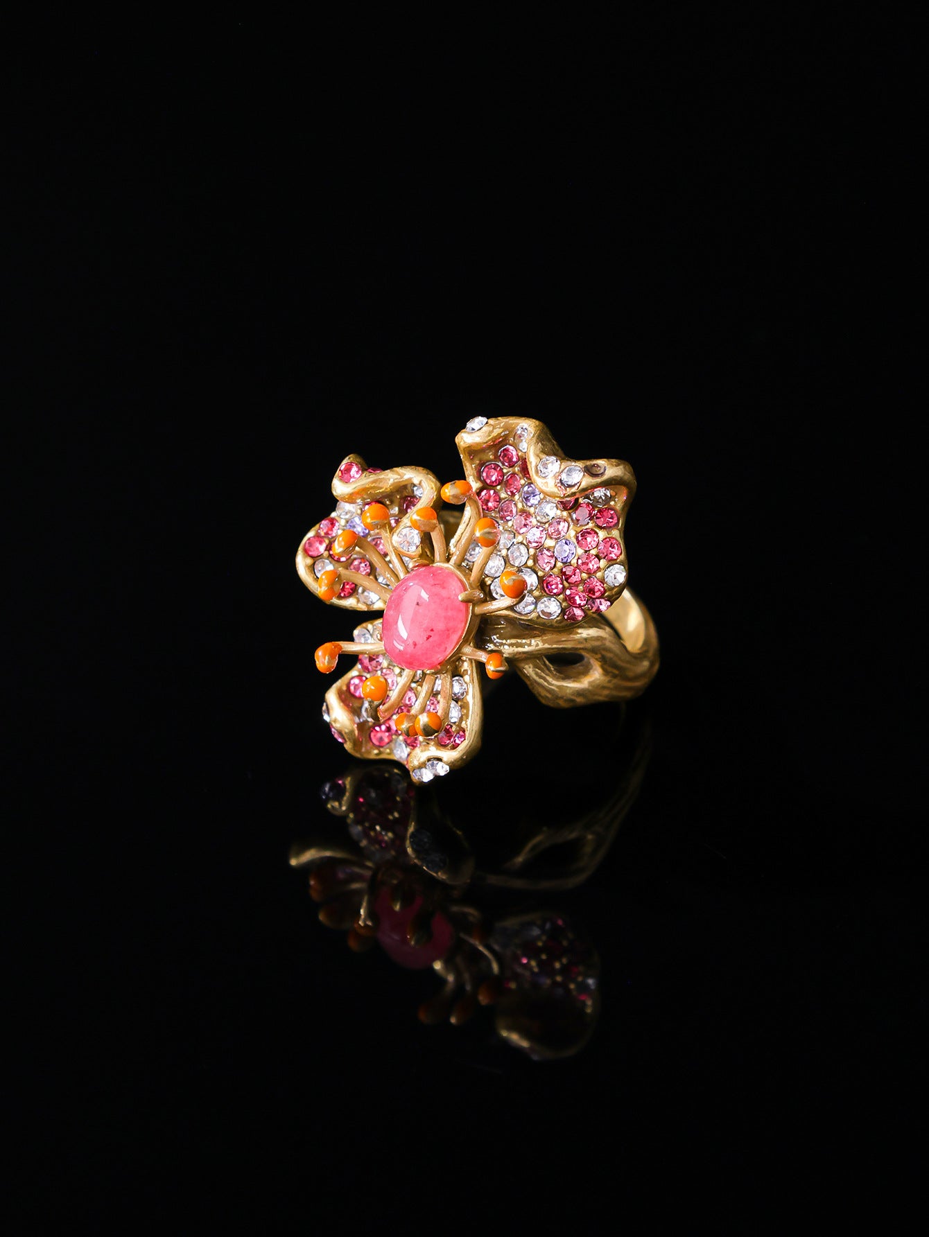 Vintage 24K Gold Plated Ring Collection