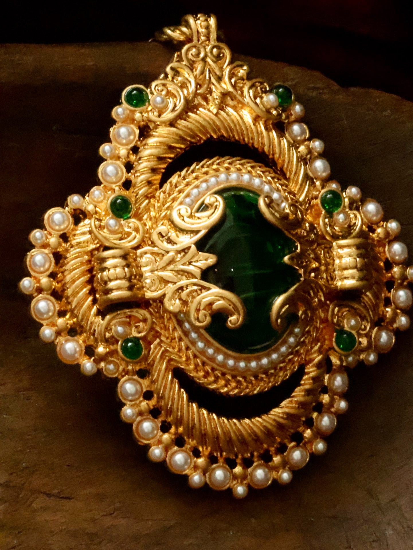 Byzantine Imperial Statement Long Necklace