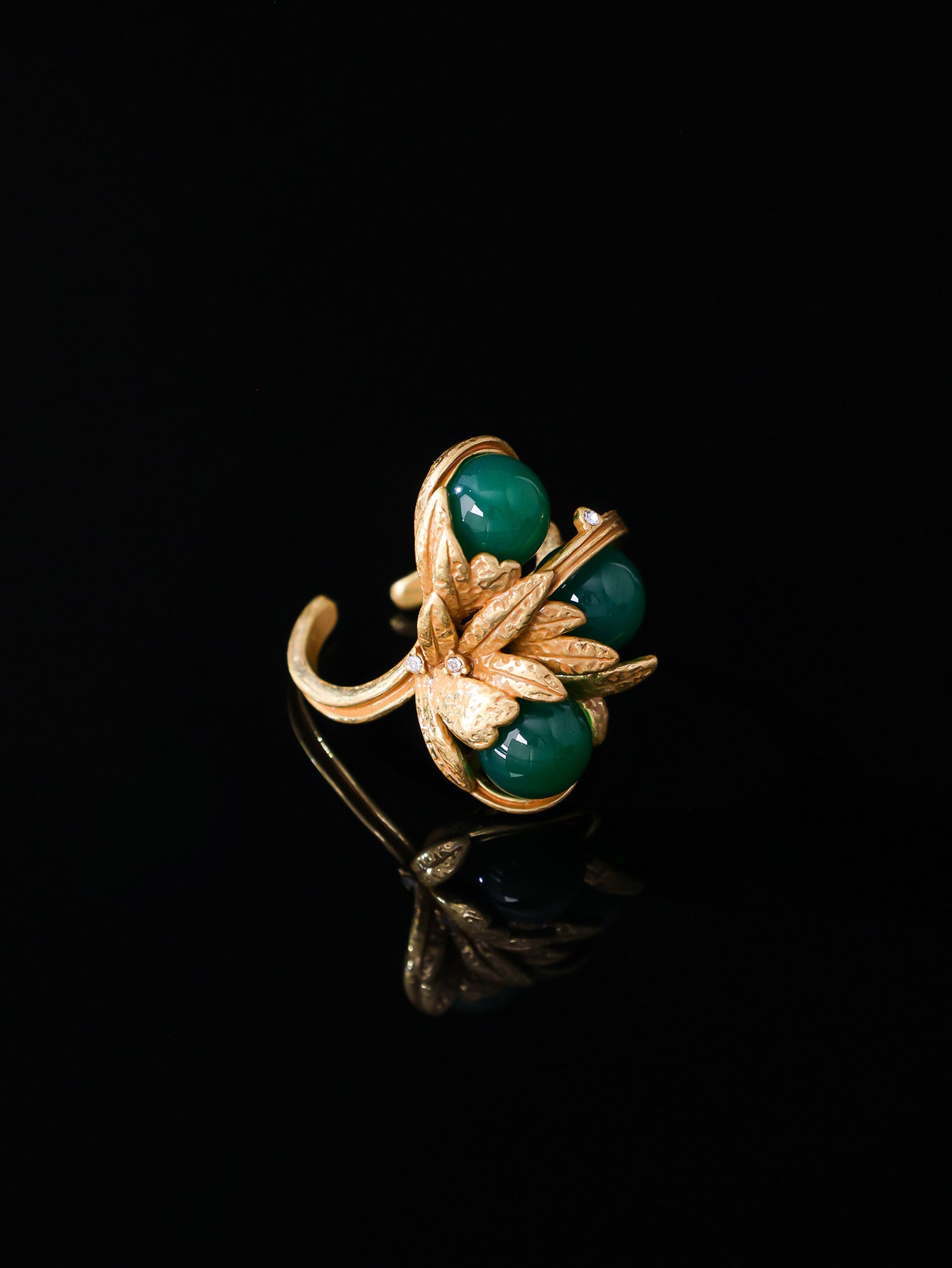 Vintage 24K Gold Plated Ring Collection