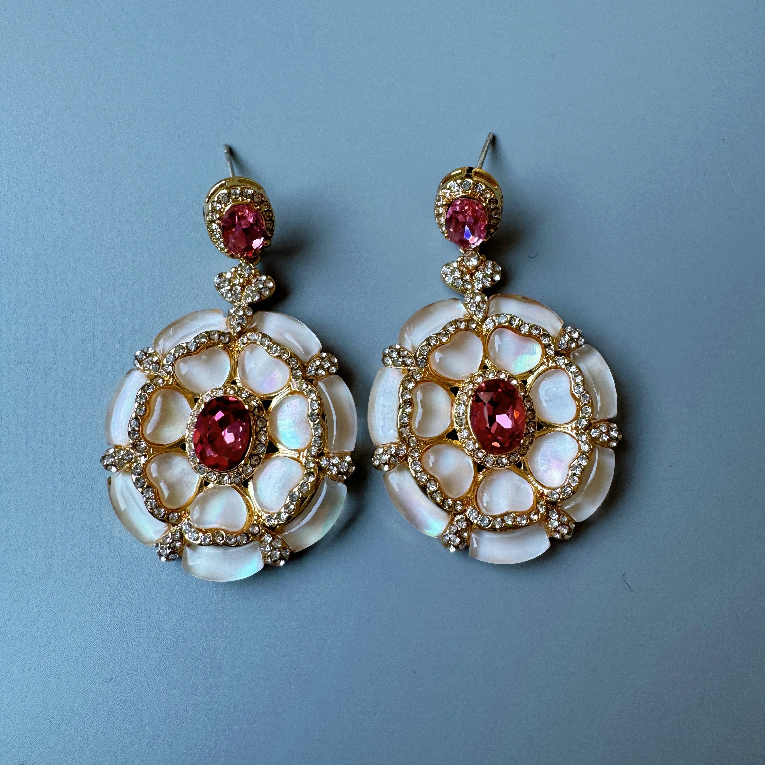 European Heritage Royal Floral Jewelry Set