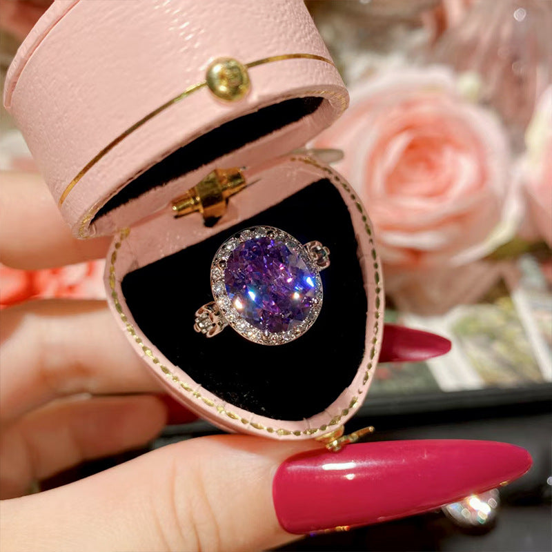 Radiant Multi-Color 5A CZ Ring Collection