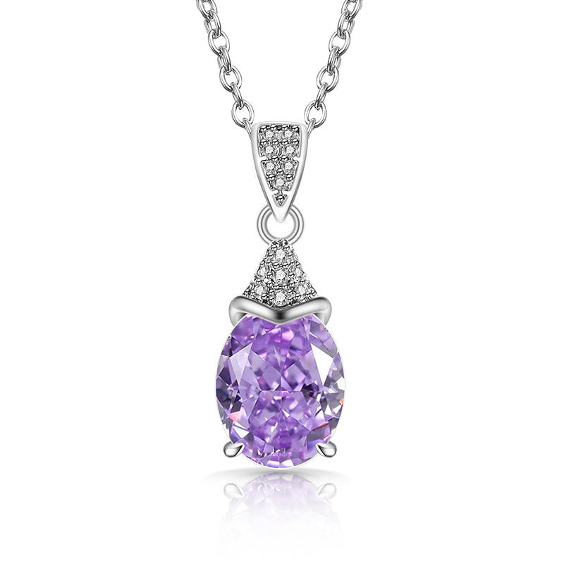 Modern Muse Radiant Oval Necklace