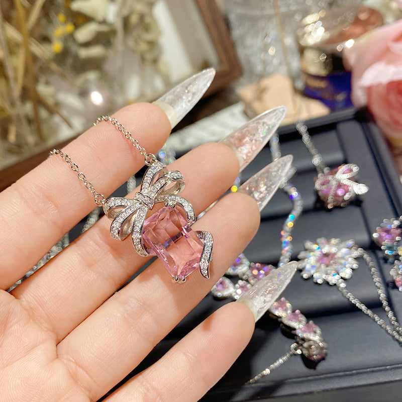 Blush Pink Radiance Necklace Collection