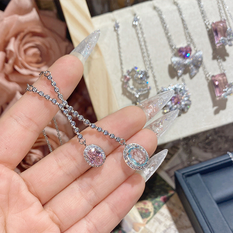 Blush Pink Radiance Necklace Collection