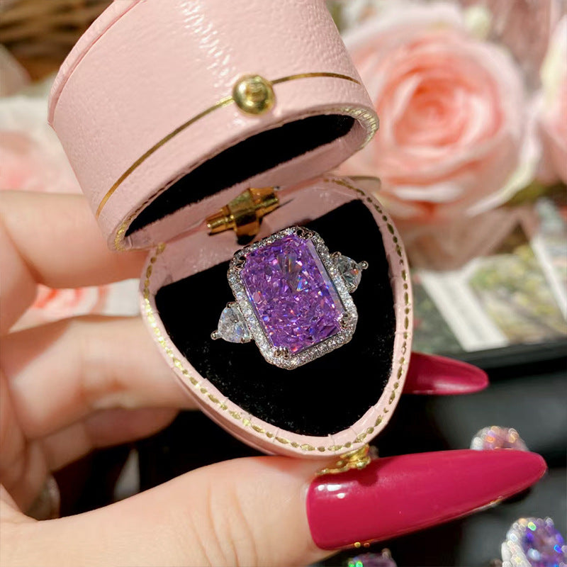 Radiant Multi-Color 5A CZ Ring Collection
