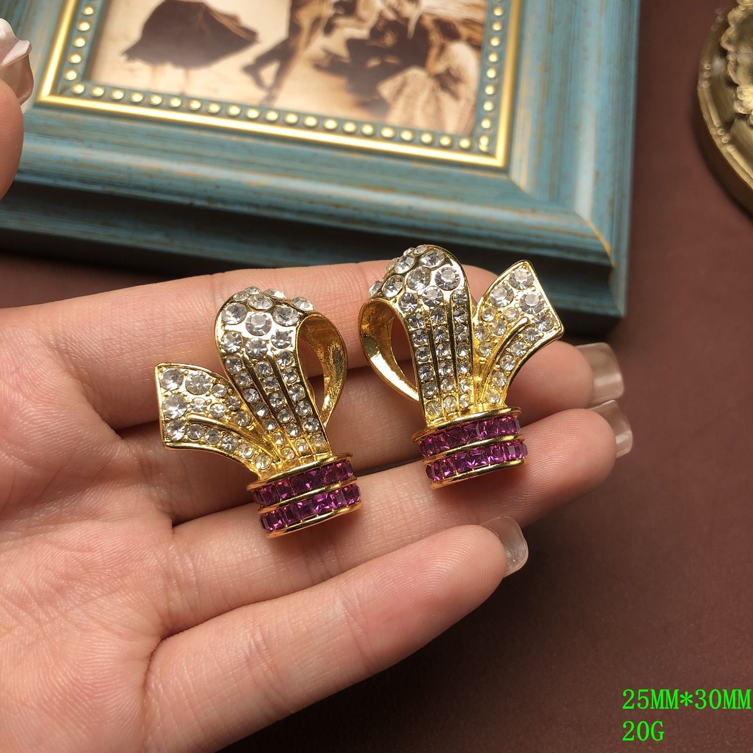The Parisian Bow Suite|18K Gold Vintage Statement Jewelry