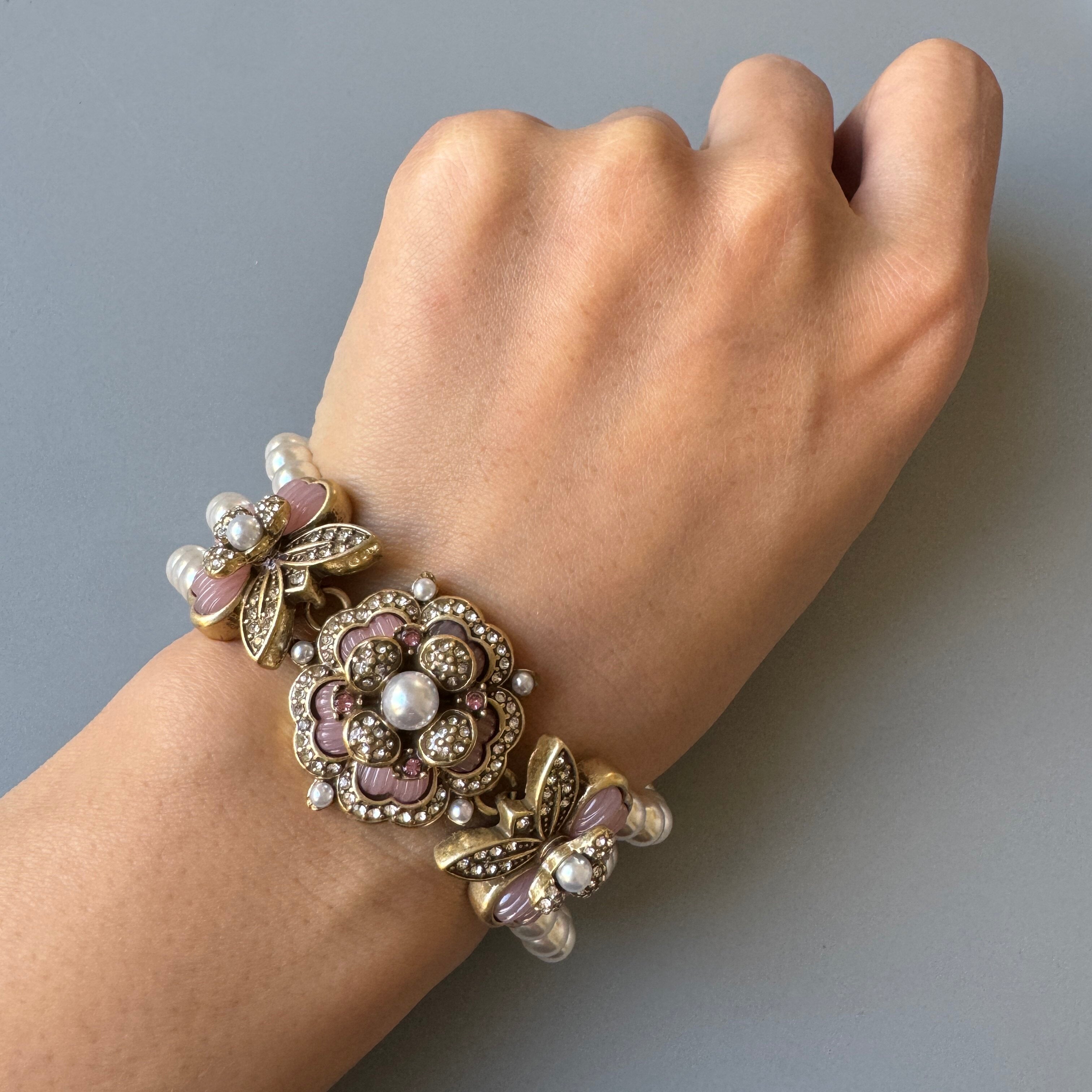 Belle Époque Floral Pearl Jewelry Set