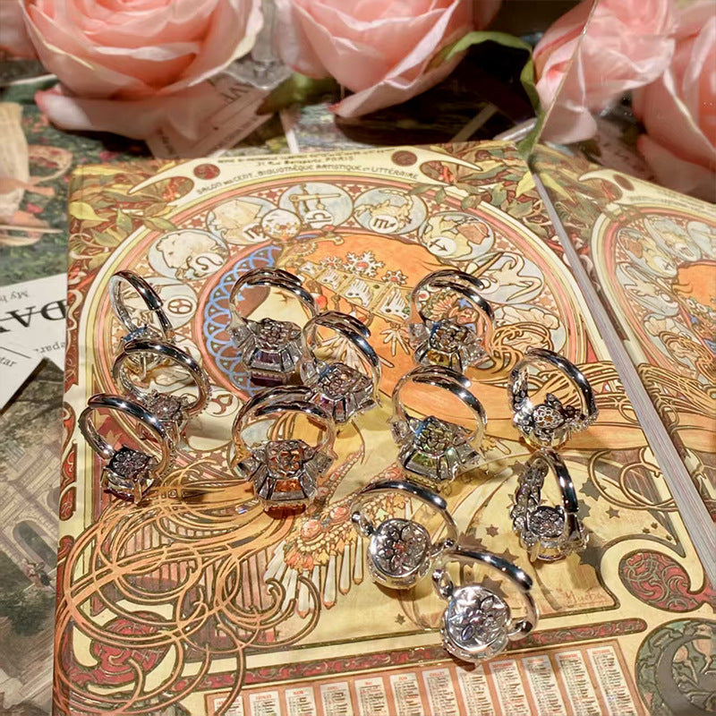 Radiant Multi-Color 5A CZ Ring Collection