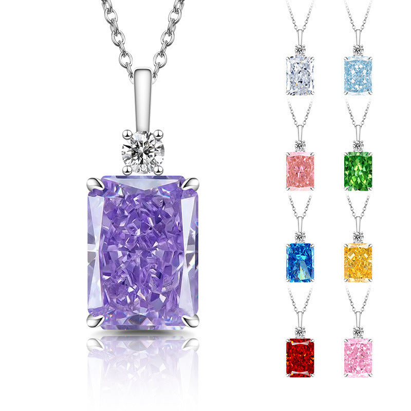 Perfume Bottle Pendant Necklace Elegant Gift Jewelry for Women