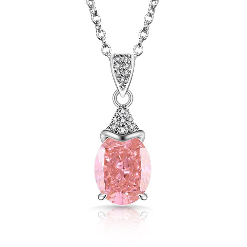 Modern Muse Radiant Oval Necklace