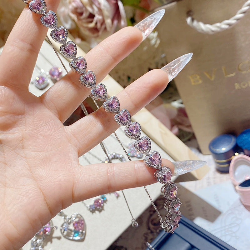 Blush Pink Radiance Necklace Collection