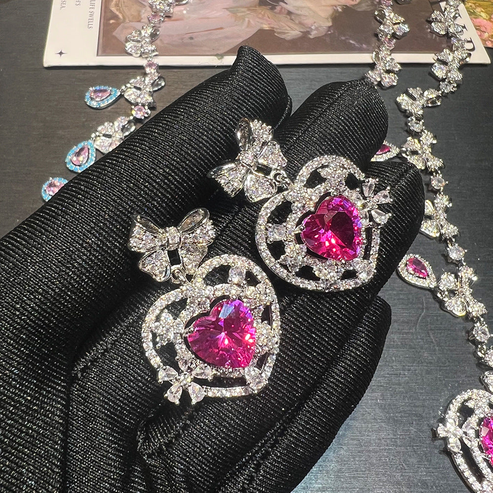 Viennese Royal Court Heart Statement Jewelry Set