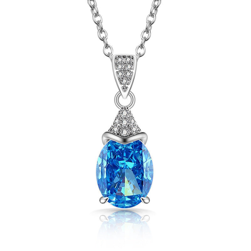 Modern Muse Radiant Oval Necklace