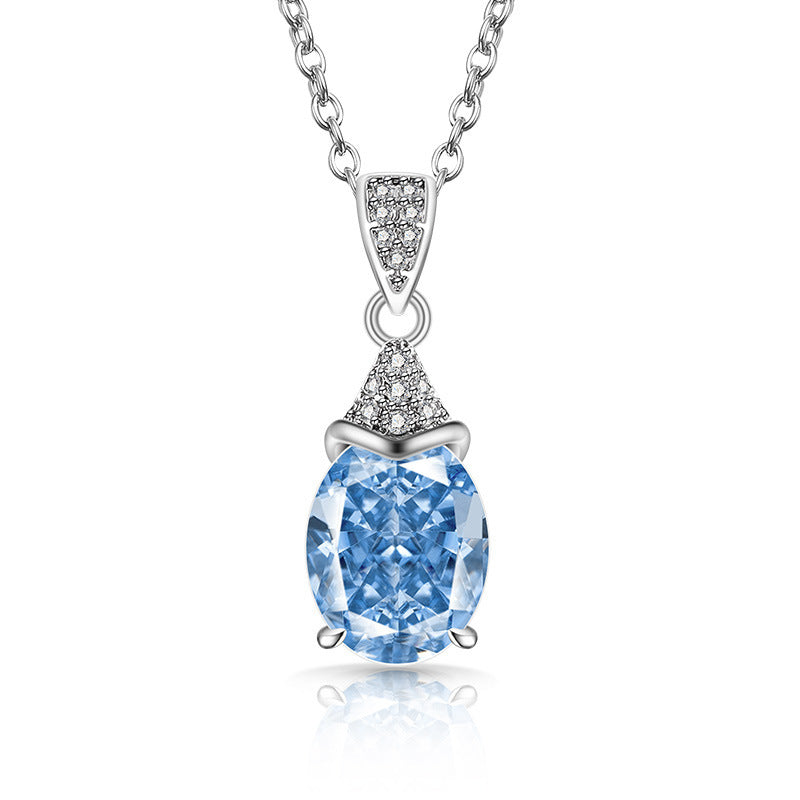 Modern Muse Radiant Oval Necklace