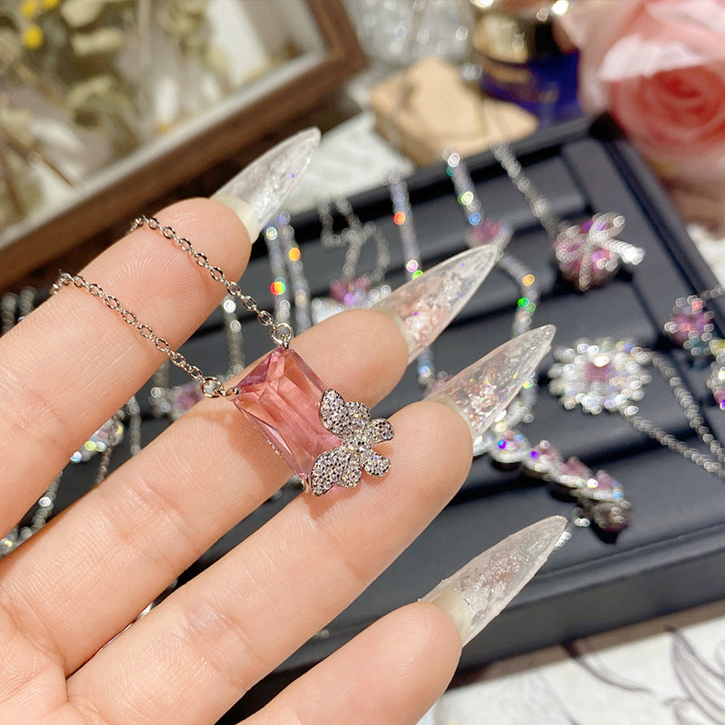 Blush Pink Radiance Necklace Collection
