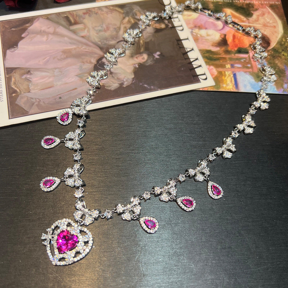 Viennese Royal Court Heart Statement Jewelry Set